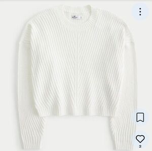 Hollister Easy Cozy Ribbed Crew Sweater